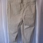 Merona Stretch Women's Beige/Sand Capri Pants 98%Cotton/2%Spandex Sz 12 PreOwned