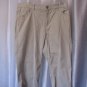 Merona Stretch Women's Beige/Sand Capri Pants 98%Cotton/2%Spandex Sz 12 PreOwned
