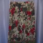 White Stag Women's Floral Hawaiian Capri Cropped Pants 100%Rayon Sz M Pre-Owned