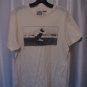 Vans Off the Wall Men's Premium Original T Shirt Cream Skateboarder Sz M PreOwn