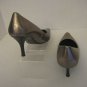 Calvin Klein Dolly Women's Bronze Leather Classic Pump Shoes  Sz 7 1/2 Pre-Owned