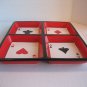 Ambiance Collections 4 Sided Card Ceramic Serving Platter 15 in.L x 13 in.W New
