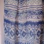 Magic Junior Size Blue & White Sequined Sleeveless Knee Length Dress Sz S NWWT