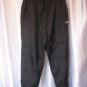 Fila Women's Black Elastic Drawstring Athletic Pants 100% Nylon Sz L Pre-Owned