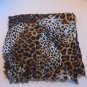 Ray Strauss Multi-Animal Print Women's Scarf 100% Rayon 28 x 28 Made in USA NWNT