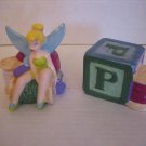 Disney Tinker Bell & Yarn Ceramic Salt & Pepper Shakers New 3 in.T x 3 1/2 in.W