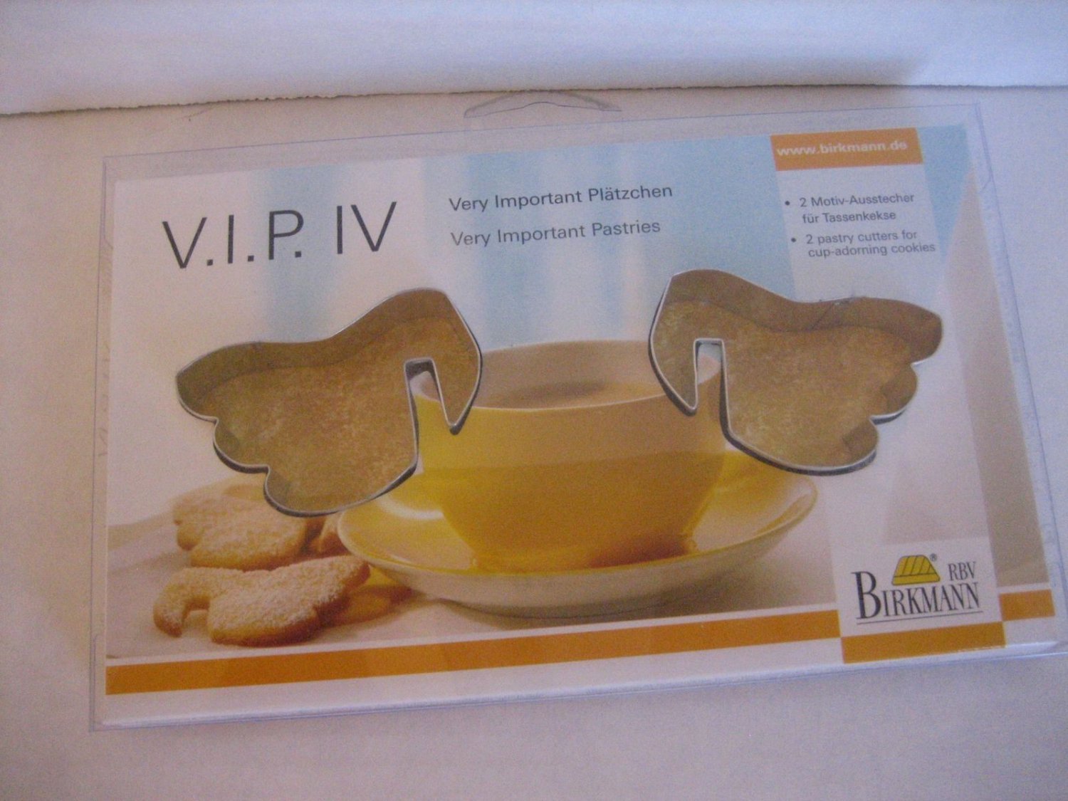 RBV Birkmann V.I.P IV 2 Metal Pastry/Cookie Cutters Very Important Pastries NWNP
