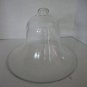 Large Clear Glass & Black Metal Pillar Candle Holder New 12 in.W x 22 in.T NW