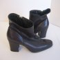 Enzo Angiolini Begany Women's Brown Leather Ankle Boots 2in. Heel Sz 7 1/2 NWNT