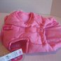 Smoochie Pooch Pink Ruffle Bow Hooded Jacket 100% Polyester Sz XXS New Fall15