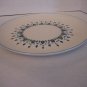 Vintage Swiss Alpine Chalet Made in America Ceramic 11 1/2 in.R. Platter Pre-Own