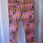 Puma Kids Sugar Plum Girl's Tye Dye Pink/Orange/Black Leggings Sz L/12-14 NWWT