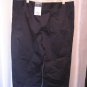 George Stretch Extended Tab Crop Pants Navy Aviator Sz 16 97%Cotton/3%Spandex NW