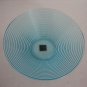 Circle Ware Profile Medium Blue Glass Serving Bowl 11 in. R. 5 1/2 in. D. New