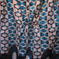 She's Cool Junior Size Brown/Blue/Cream Sleeveless Knee Length Dress Sz L NWWT