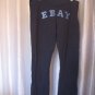 Bella EBay Junior Size Navy Drawstring Yoga/Jogger Long Pants Sz L Pre-Owned
