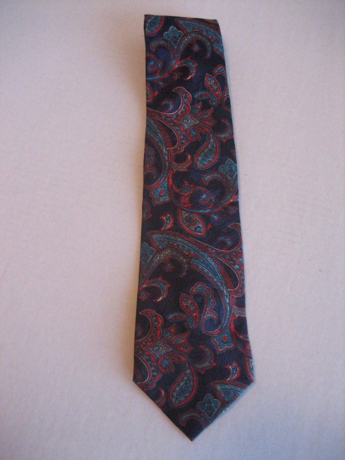 Christian Dior Monsieur Men's Paisley 100% Polyester Classic Neck Tie ...