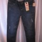 Levi's Slim Straight Girl's Blue Denim Jeans Sz 8 1/2 Plus NWWT 633731162480