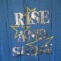 Dreams & Co. Women's Blue Rise and Shine Short Sleeve Sleep Shirt Sz 1X/2X NWNT