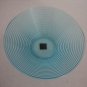 Blue Small Glass Serving Bowl Profile Circle Ware 9 in. R. 3 1/2 in. D. New