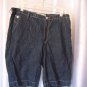 Merona Junior Size Blue Jean Denim Casual Shorts 100%Cotton Sz 14 Pre-Owned