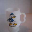 Walt Disney Productions Donald Duck Glass Coffee Mug/Cup 4 3/4 in.Tx2 3/4 in.W.