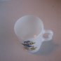 Walt Disney Productions Donald Duck Glass Coffee Mug/Cup 4 3/4 in.Tx2 3/4 in.W.