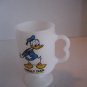 Walt Disney Productions Donald Duck Glass Coffee Mug/Cup 4 3/4 in.Tx2 3/4 in.W.