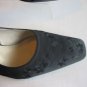 Nina Comfort Women's Black Fabric Slingback High Heel Shoe Sz 8 1/2M Pre-Owned