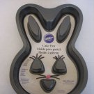 Wilton Non-Stick Bunny Rabbit Face Cake Baking Mold Pan 12 1/2 in T. x 9 in.W.