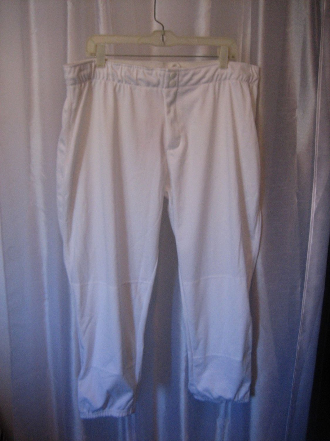 Nike Women's Fastpitch Softball White Pants 100% Polyester Sz XXL NWWT