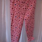 Toddler Girl's Pink Leggings/Pants with Multi-Color Hearts Sz 4T NWWT 95% Cotton