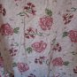 Rene Rofe Lingerie Women's 100% Cotton Pink Flowers SleepShirt Sz One Size NWNT