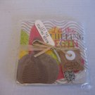Mudpie Let the Stuffing Begin Paper Napkins/Spreader 2 Piece Set Thanksgiving NW
