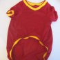 USC Trojans Maroon & Yellow Dog/Pet Football Jersey 100% Polyester Sz L NWNT