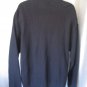 Chaps Ralph Lauren Men's 100% Cotton Navy Pullover Sweater Sz L Pre-Owned