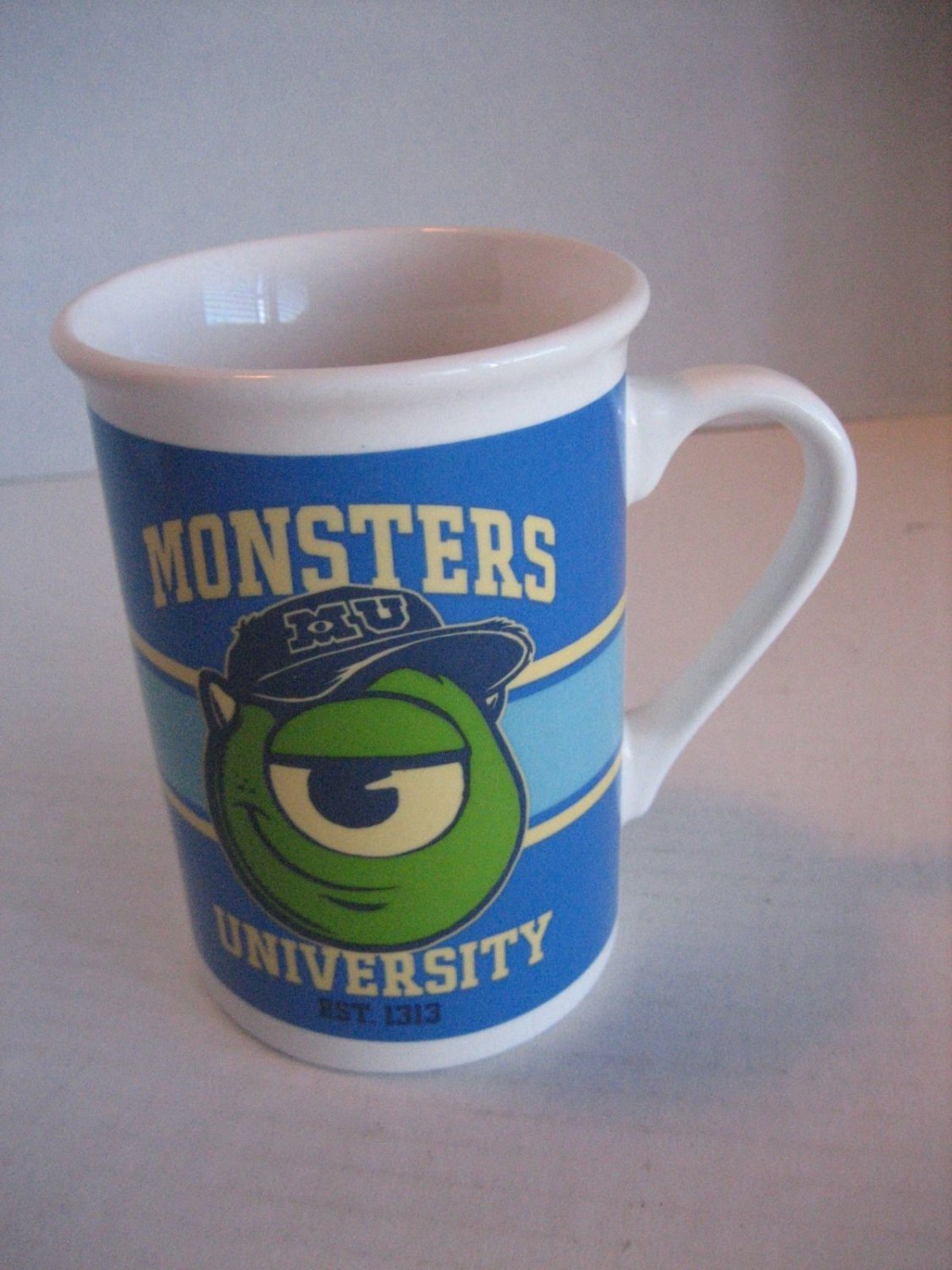 Disney/Pixar Monsters Inc. Monsters University Est.1313 Ceramic Coffee