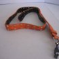 Unbranded Orange Leather 1 1/3in.W. Unisex Belt w/Stars B199 Sz L /38-40 NWNT