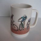 Otagiri Advantage Collection Tall Cycling Coffee Mug/Cup 5 in.Tx3in.W Pre-Owned