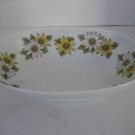 Noritake Cookin Serve China Marguerite 6730 Oval Vegetable Serving Bowl Japan
