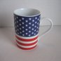 Konitz Stars & Stripes American Flag Porcelain Coffee Mug/Cup 10.oz. Germany New