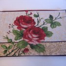 Red Roses Tapestry Placemat 13 x 19 Rectangle 60% Cotton 40%Polyester NWNT