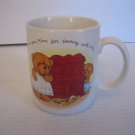 Avon Thank You Mom for Bearing with Me Ceramic Coffee Mug Cup 3in.W x 4in.T NWNT