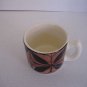 Vintage Hawaiian Multi Brown & Cream Ceramic Coffee Mug/Cup Pre-Owned Never Used
