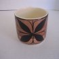 Vintage Hawaiian Multi Brown & Cream Ceramic Coffee Mug/Cup Pre-Owned Never Used