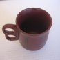 Unbranded Abstract Brown & Black Ceramic Coffee Mug Cup 3in.W. x 4in.T. NWNT