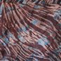 Weekends By Chico's Women's Blue/Brown Zebra Animal Print Jacket Sz 3 Pre-Owned