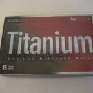 AccuPlus Titanium Optimum Distance Balls 15 Cut-Proof Golf Balls 1 Case 15 Balls