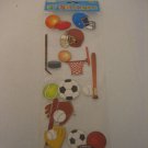 Momentum Brands Craftology Sports 3D Multi Color Stickers 10 Count NWIP