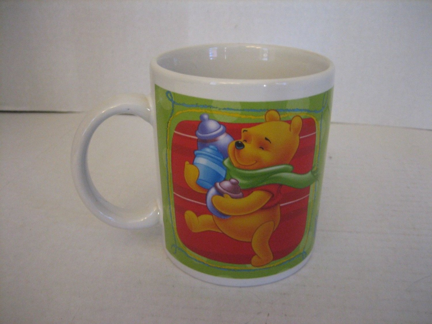 Disney Winnie the Pooh, Tigger, Piglet Holiday Ceramic Coffee Mug/Cup NWNT
